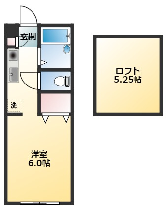 シュタットMの間取り