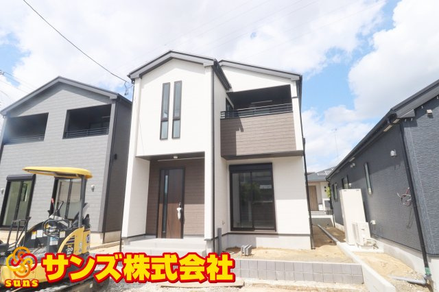 郡山市富久山町久保田字岡ノ城　　　2号棟　　　行健小学校、行健中学区の外観|南東側から見た外観♪