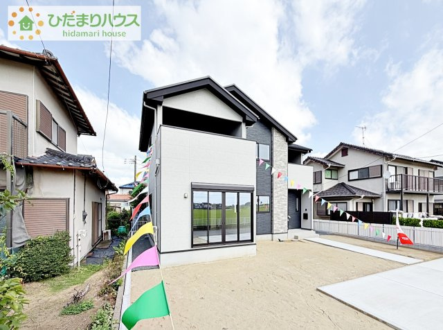 【外観】 | つくばみらい市谷井田10期　新築戸建 | 是非一度、ご家族そろってご内覧ください♪