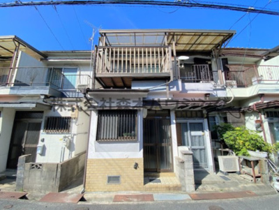 【外観】 | 　寝屋川市点野4丁目8テラスハウス | 外はこのようになっています