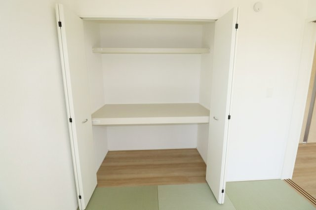 郡山市富久山町久保田字岡ノ城　　　３号棟　　　行健小学校、行健中学区の収納|※同社施工例