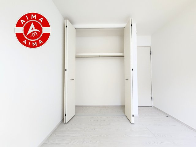 三養基郡みやき町原古賀第9-2棟（2号棟）の内観：施工例|大きなスペースがあり、収納には困りません。