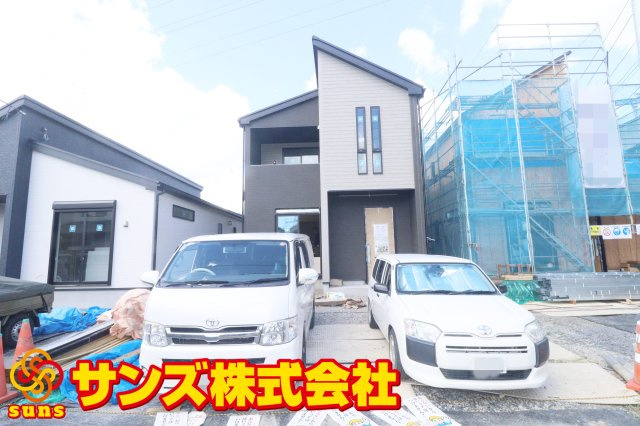 郡山市富久山町久保田字岡ノ城　　　4号棟　　　行健小学校、行健中学区の外観|南側から見た外観♪