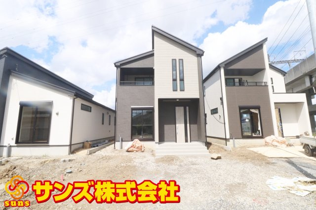 郡山市富久山町久保田字岡ノ城　　　4号棟　　　行健小学校、行健中学区の外観|南側から見た外観♪