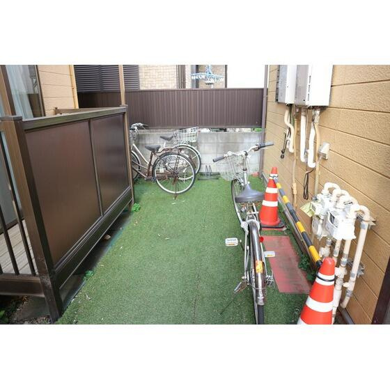駐輪スペースです
