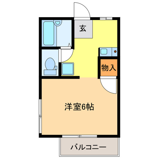 【間取り】 | 城東ハイツ