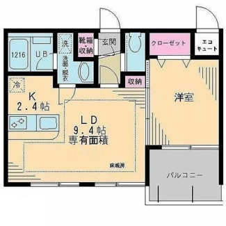 【間取り】 | イーストポイント中野 | 間取りです。