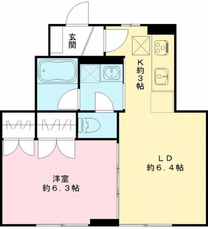 【間取り】 | ウィング成城 | 間取りです。