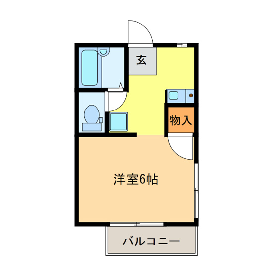 【間取り】 | 城東ハイツ