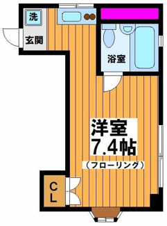【間取り】 | 南台クレスト | 間取りです。