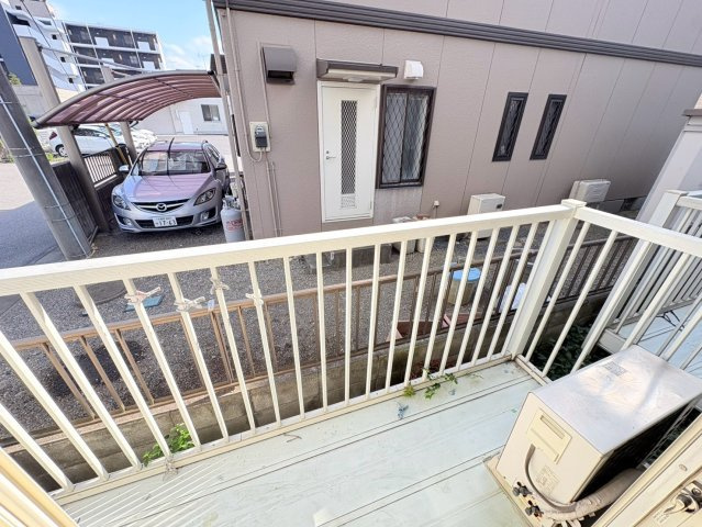 【バルコニー】 | 城東ハイツ | １階のお部屋のバルコニーになります
