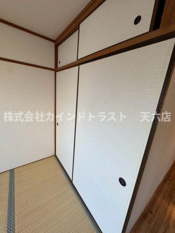 クリアポート福本の和室|畳の上でゆっくりとくつろげる和室です