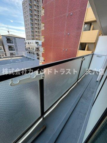 クリアポート福本のバルコニー|開放的で明るい空間を演出してくれるバルコニーです