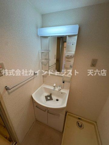 クリアポート福本の洗面所|使いやすい洗面所です