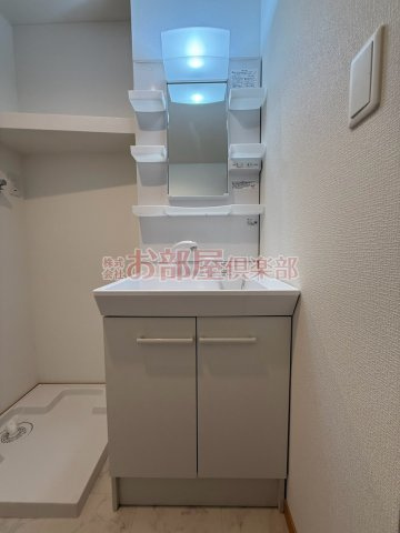 メゾンソレイユ久留米Aの洗面所|洗面所です