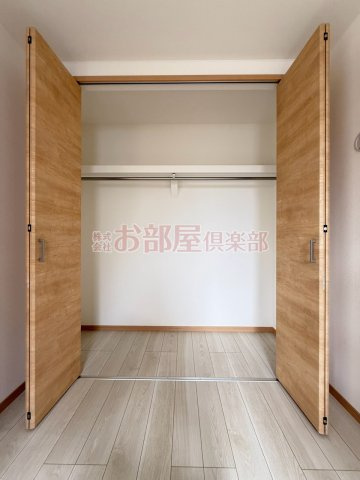 メゾンソレイユ久留米Aの収納|大きなものも収納できそうです