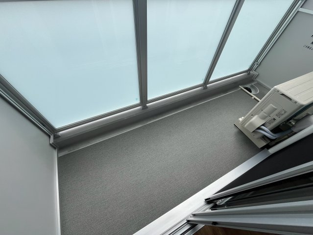 クレヴィスタ戸田のバルコニー