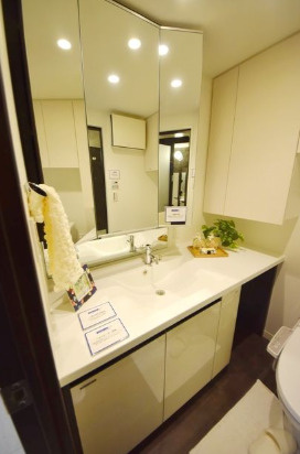 レジディア文京小石川Ⅱの独立洗面台
