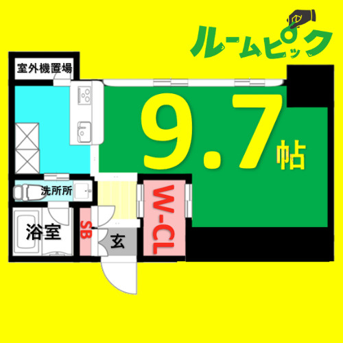 KDXレジデンス東桜I　名古屋市賃貸　仲介手数料無料の間取り