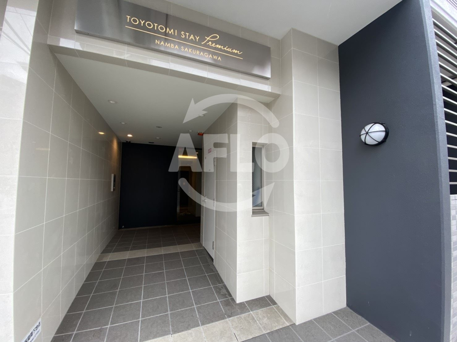 TOYOTOMi STAY Premium 難波桜川Ⅰのエントランス|TOYOTOMI STAY PREMIUM ナンバ桜川　エントランス