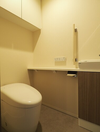 パークシティ中野　ザ　タワー　ブリーズのトイレ|コンパクトで使いやすいトイレです