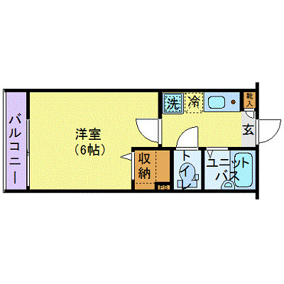 フェリーチェ阿佐ヶ谷Ⅴの間取り