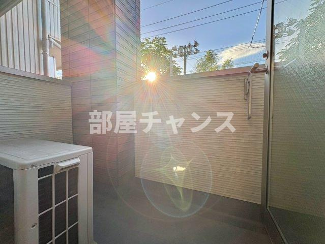 ハーモニーテラス新栄のバルコニー