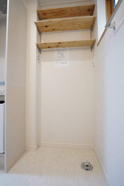 西荻Cubeの設備|室内洗濯機置場