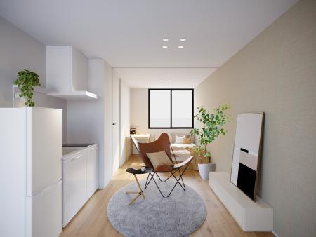 グランエッグス世田谷砧の居間・リビング|居室、リビング