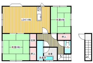 【間取り】 | N CourtⅡ