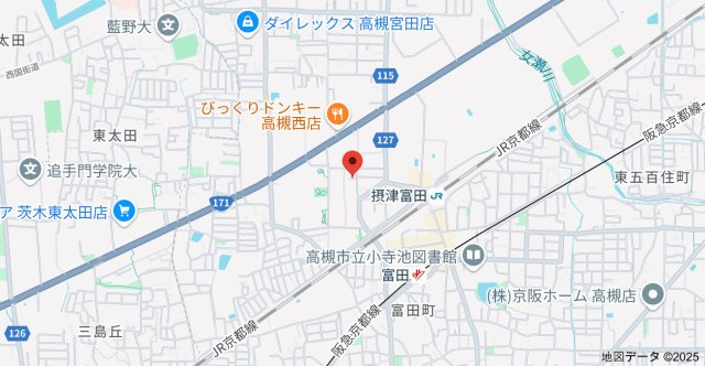 ピュア大畑の地図