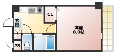 ピュア大畑の間取り