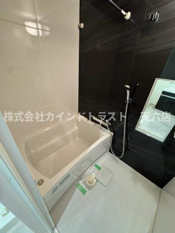 サンライズ都島の浴室|落ち着いた空間のお風呂です