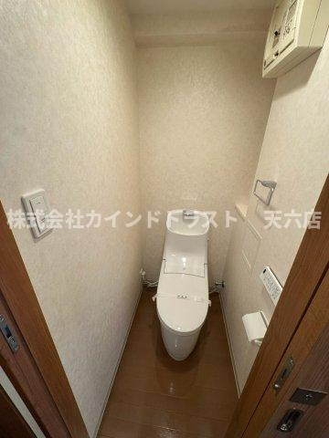サンシャイン都島のトイレ|落ち着いたトイレです