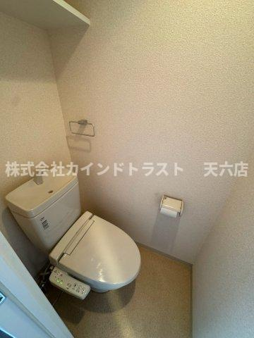 ラグゼ都島北Ⅱのトイレ|落ち着いたトイレです