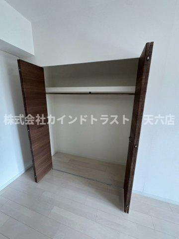 ラグゼ都島北Ⅱの収納|大きなスペースがあり、収納には困りません