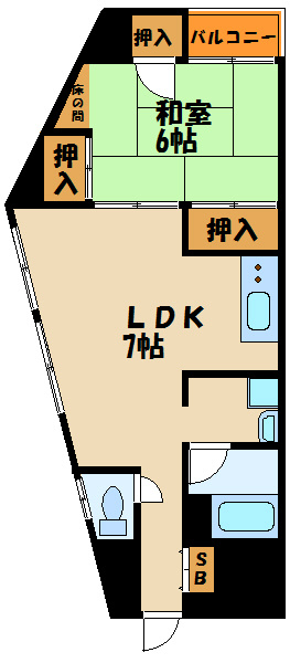 第2橋本ビルの間取り