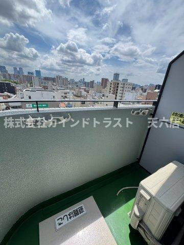 ディナスタビルのバルコニー|落ち着いた時間を過ごせるバルコニーです