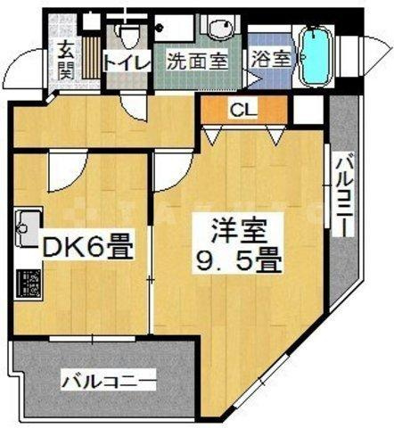 CITY SPIRE難波サウスタワーの間取り|CITY SPIRE難波サウスタワー　間取り