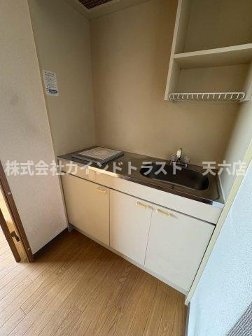 エルミタージュのキッチン|きれいなキッチンです