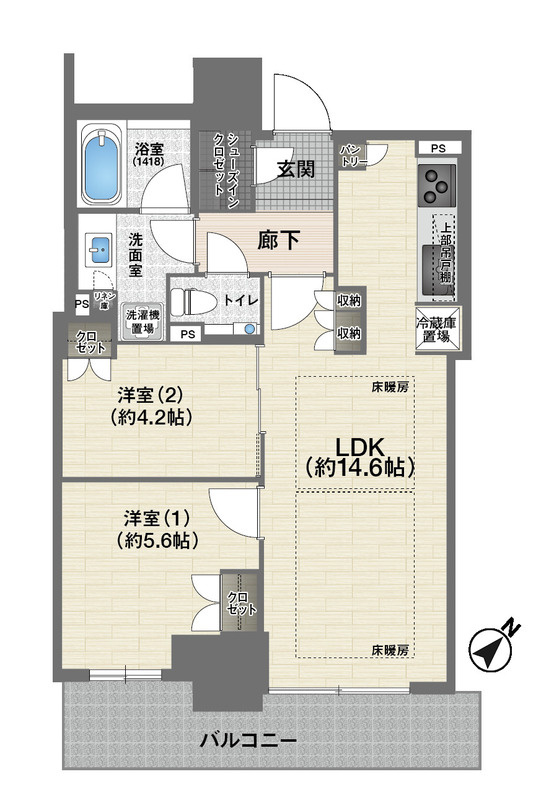 ザ・セントラルマークタワーの間取り|ザ・セントラルマークタワー　間取り