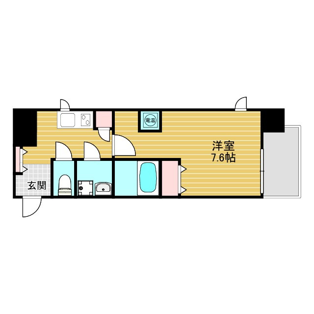 グレンパーク新大阪2の間取り