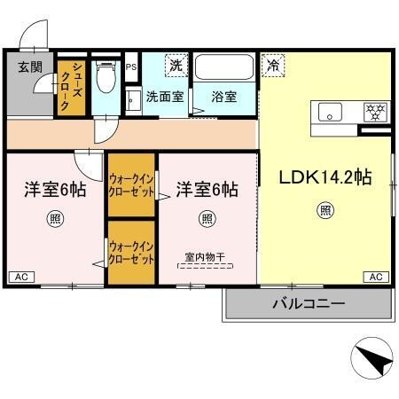 【間取り】 | D-ROOM羽屋