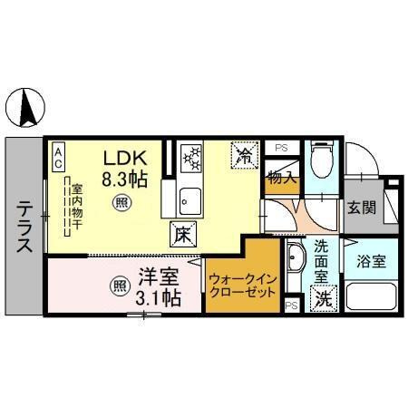 ミライフハウス栄町の間取り