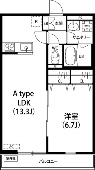 【間取り】 | リブリ・Ajisai