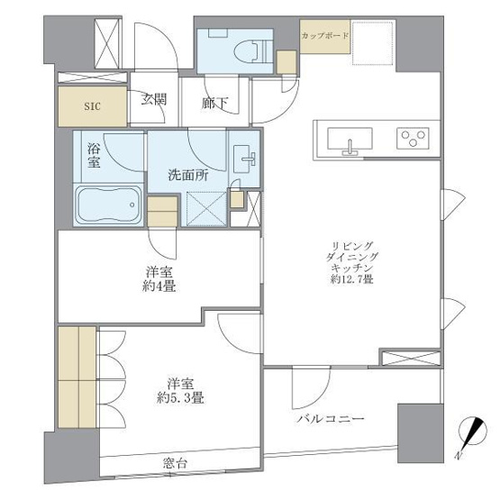 【間取り】 | Ｂｒｉｌｌｉａ日本橋三越前