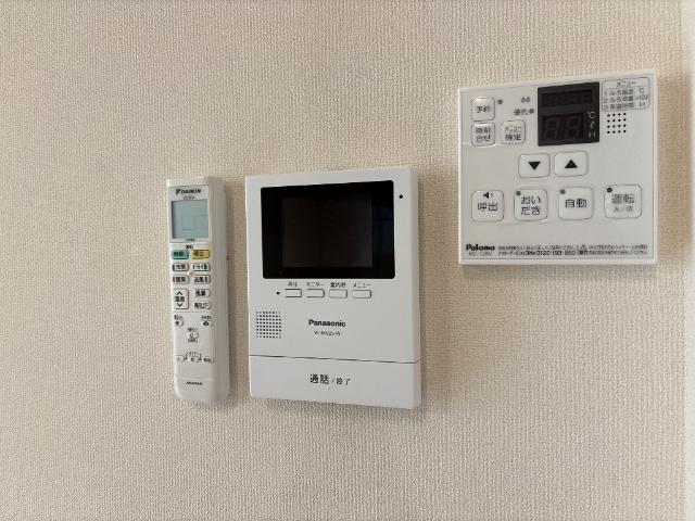 エルピーダの内装|カメラ付インターホン