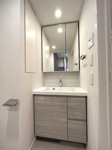 パークアクシス上野ＥＡＳＴの洗面所|※写真は同タイプ住戸です。