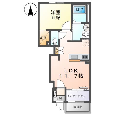 桔梗の間取り