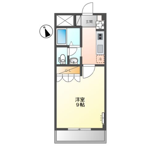 ラフィネス鶴見の間取り